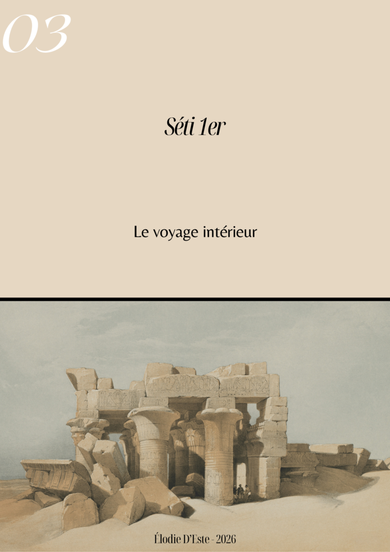 Offre Livret + Cahier d&rsquo;exercices + Audio – Conférence  » Le Pharaon Séti 1er »